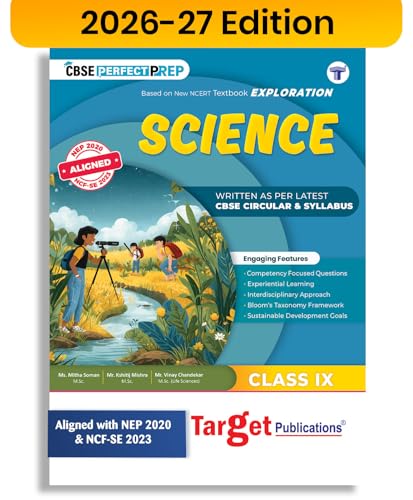 Image of CBSE Class 9 Science Book, Based on New NCERT Textbook inchExploration inch for 2026-27 Edition, Competency-Based, Case-Based & HOTS Questions, Experiential Learning