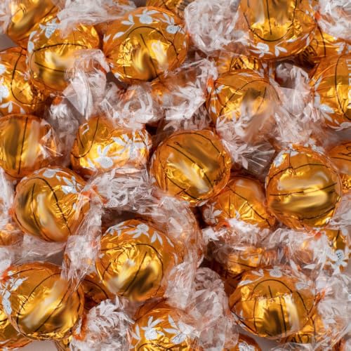 27ct Orange Caramel Milk Chocolate Bulk Candy Truffles (12oz Bag)