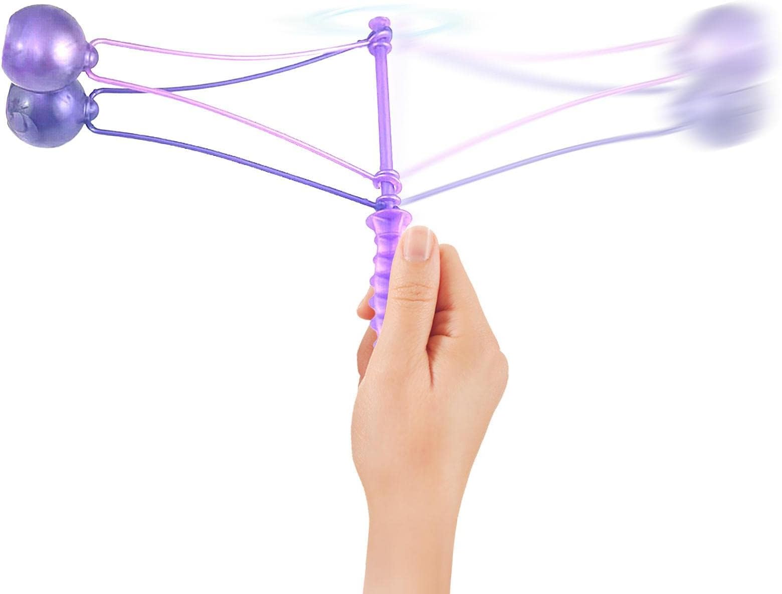 Clackers Balls,Clackers Knockers Balls | Ball Bouncy Balls Toy Elastic Sensory Toy With String For Teens Entertainment Fidget Toys