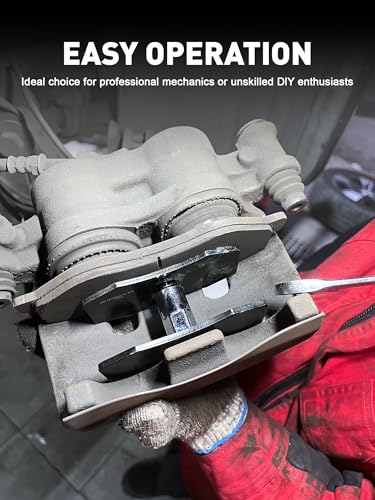 Image of Rear & Front Brake Caliper Compression Tool, Disc Brake Pad Spreader Tool | Brake Piston Spreader Tool for Single, Twin and Quad Calipers, Operating with 3 /4'' Open End Wrench or Ratcheting Wrench