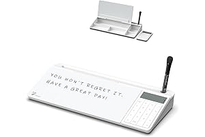 Organize your Desk Space with the TOWON Deskboard Buddy with Calculator