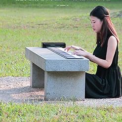 KUANDARM Piano Pliant Roll Up Keyboard Piano Portable 88 Touches Electroniques Numériques Hand Roll Piano Touches programmables pour Enfants Enfants Débutants avec Le Microphone débutant – Image 4