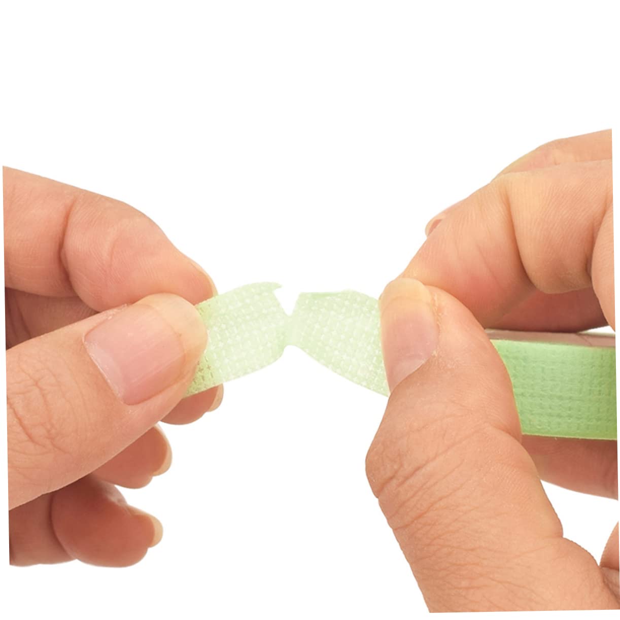 LIFKOME 30rolls Eyelash Extensions Tape Lash Extension Supplies Self-adhesive Fabric Tape Wide Green