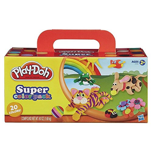 Play-Doh Super Farbenset (20er Pack), Knete für fantasievolles und kreatives Spielen