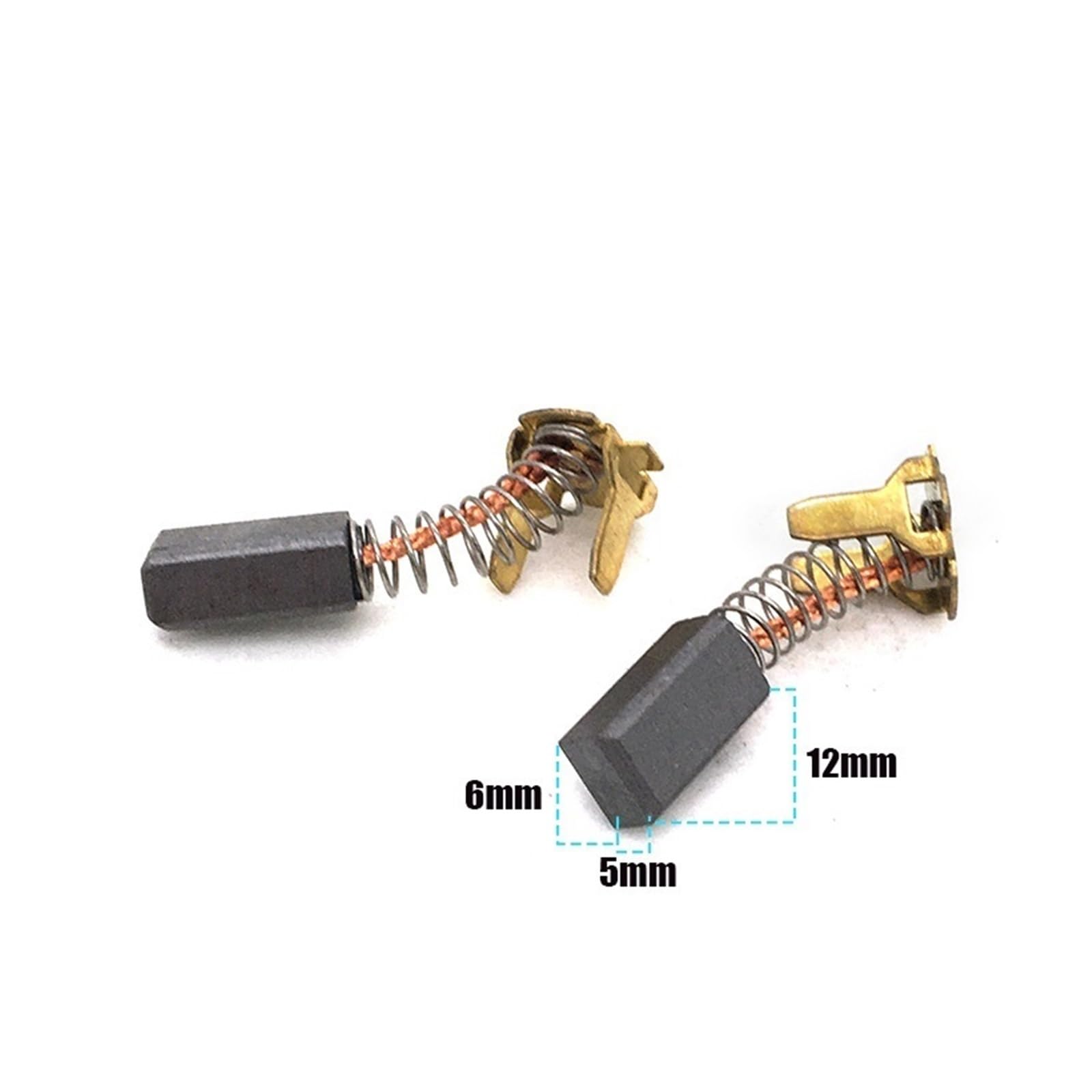 2PCS Spazzola di carbone Sostituire WR18DL2 WR18DL WR14DSL 999054 Smerigliatrice angolare Pezzi di ricambio Accessori for elettroutensili