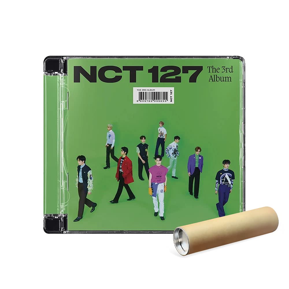 NCT 127 Sticker Jewel Case version Jaehyun avec son poster roulé inclus