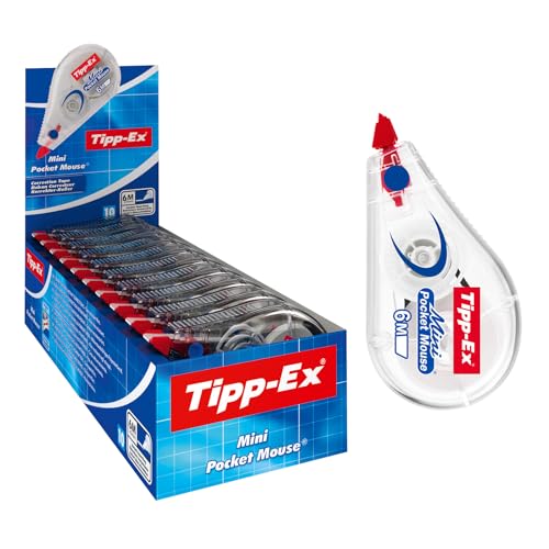 Tipp-Ex Mini Pocket Mouse | Ruban Correcteur Ultra-Résistant | Application Fluide & Précise |...
