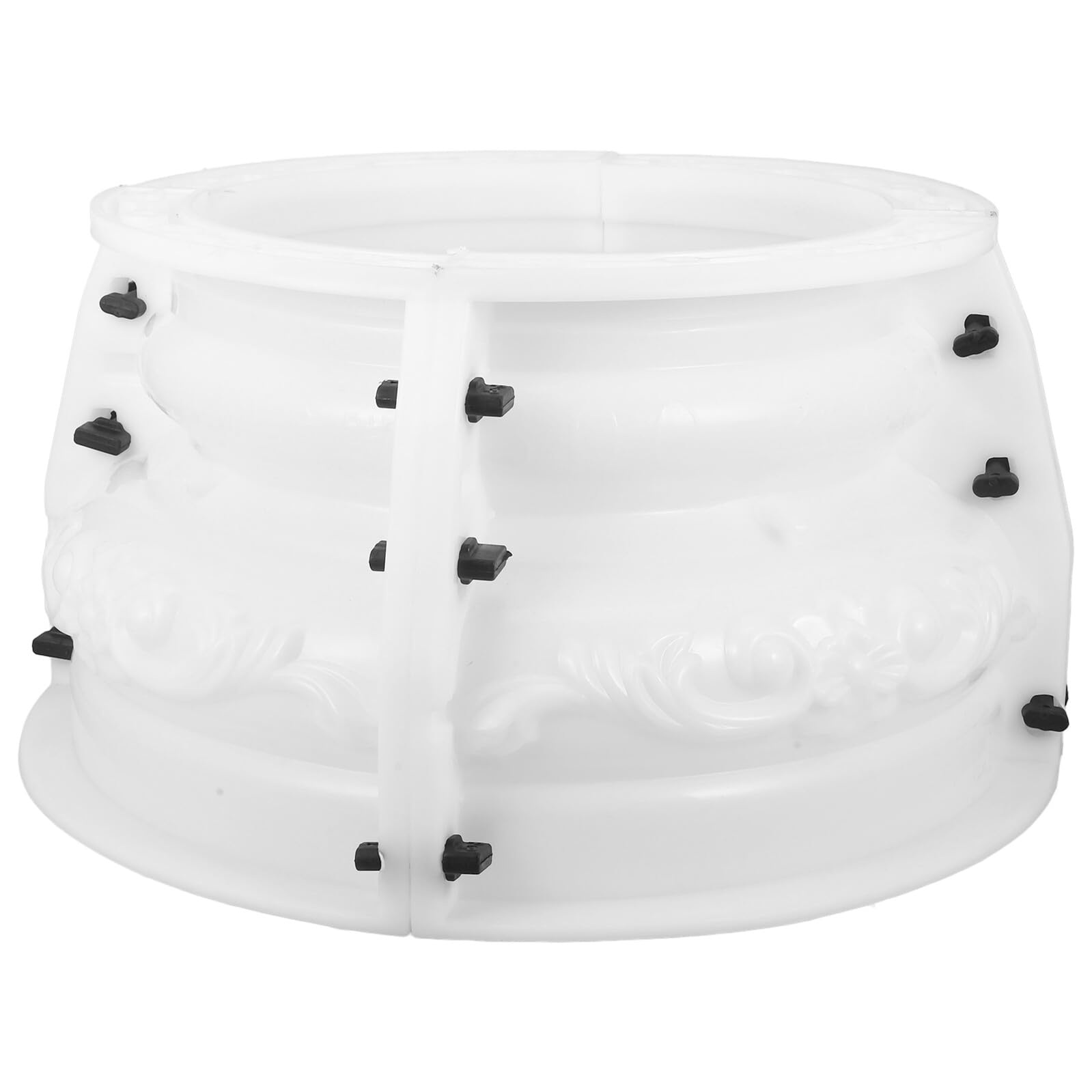 Moule base colonne romaine ronde 30 cm pour réussir vos socles en béton sans fissure