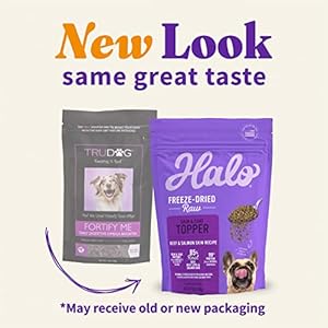 Halo Freeze Dried Uncooked Pores and Skin  Coat Topper Beef and Salmon Pores and Skin Recipe Uncooked Actual Meat Topper All Life Levels 35oz Bag  Cucciolini Doodles Halo freeze dried uncooked pores and skin  coat topper beef and salmon pores and skin recipe uncooked actual meat topper all life levels 3 5 oz bag   cucciolini doodles