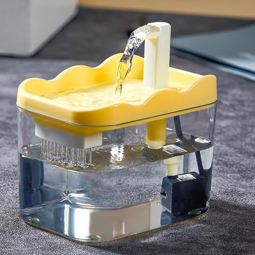 Fuente automática para agua de mascotas con tecnología silenciosa miniatura 3