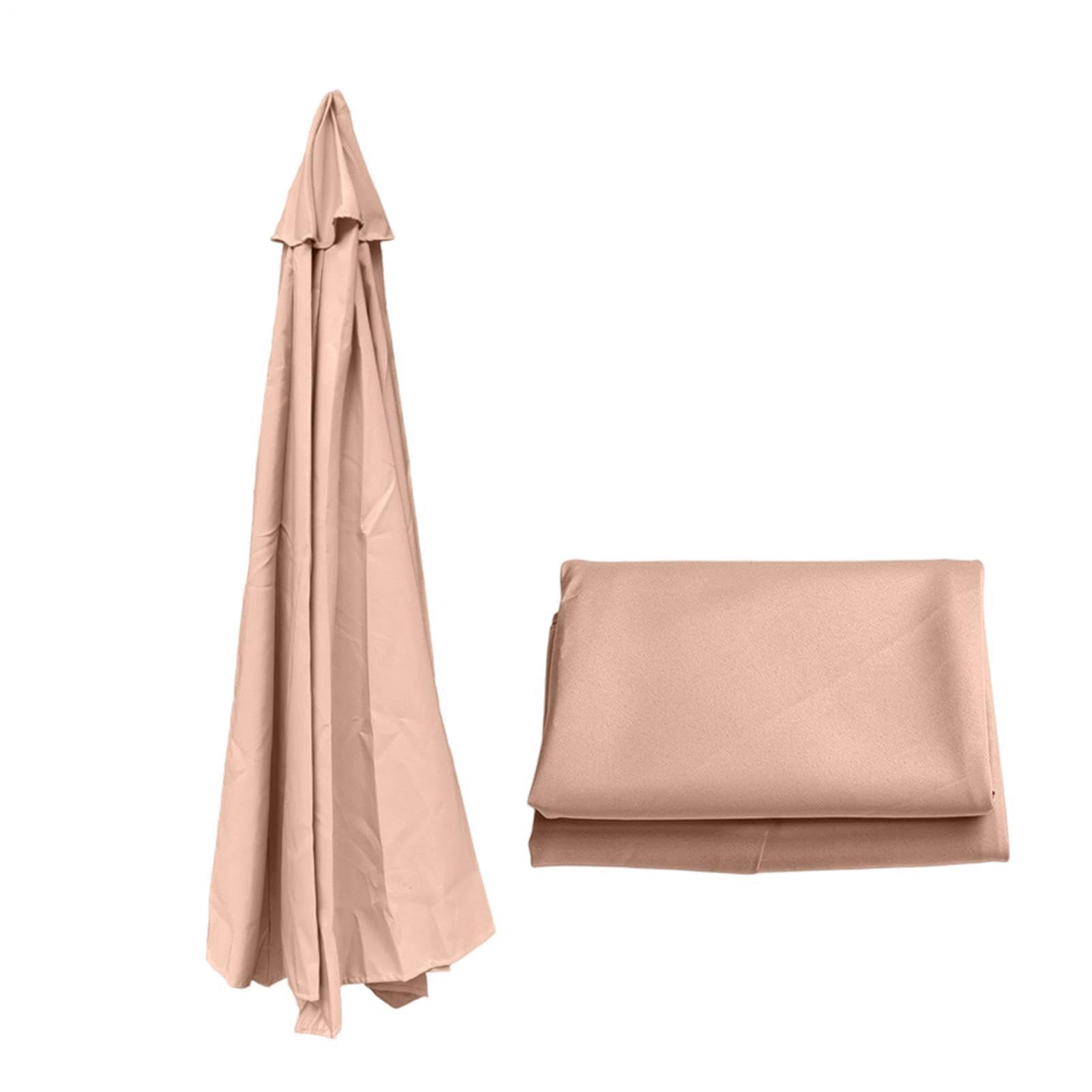 Canopy De Remplacement Pour Parasol Toile Imperméable 8 Baleines Pour