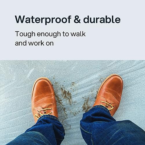 Carpet Protector Roll - Self Adhesive Carpet Protection Film - 50m x 60cm Sticky Clear Plastic Carpet Stair Hard Floor Cover - Heavy Duty Puncture Resistant & Waterproof Protective Floor Covering 5 Carpet Protector Roll - Self Adhesive Carpet Protection Film - 50m x 60cm Sticky Clear Plastic Carpet Stair Hard Floor Cover - Heavy Duty Puncture Resistant & Waterproof Protective Floor Covering - Image 5