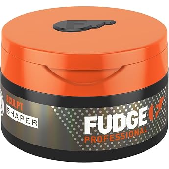 Fudge Professional Hair Shaper Hair Wax for Men Medium Hold Texture Hair Gel Matte Finish and Long Hold - 75g