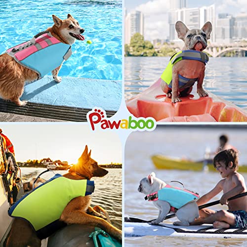 Pawaboo Salvagente per Cani Regolabile, Cane