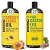 Seven Minerals Pure Apricot Kernel Oil & Castor Oil