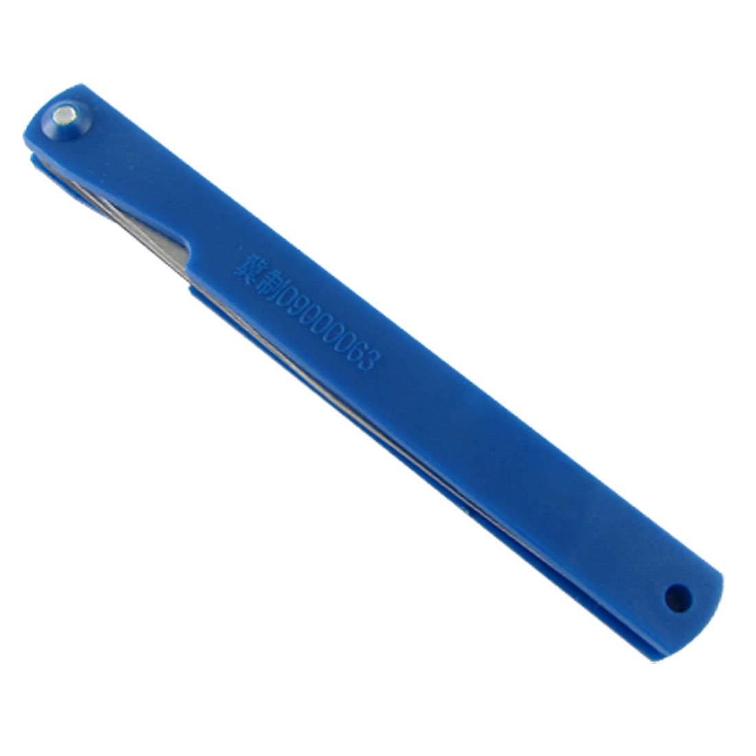 Aexit Gap Reference Gauges Silver Tone Gauge Feeler 0.02-1mm Feeler Gauges Blue Rdzkb