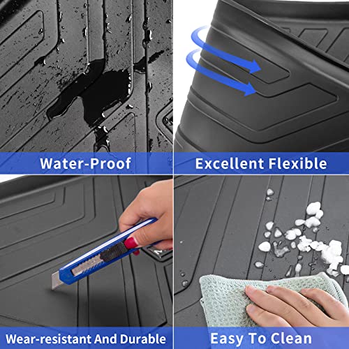 Powoq Fit Trunk Cargo Mat Liner For 2020 2021 2022 2023 Tesla Model Y Accessories (Front Trunk Liner) #TOP2