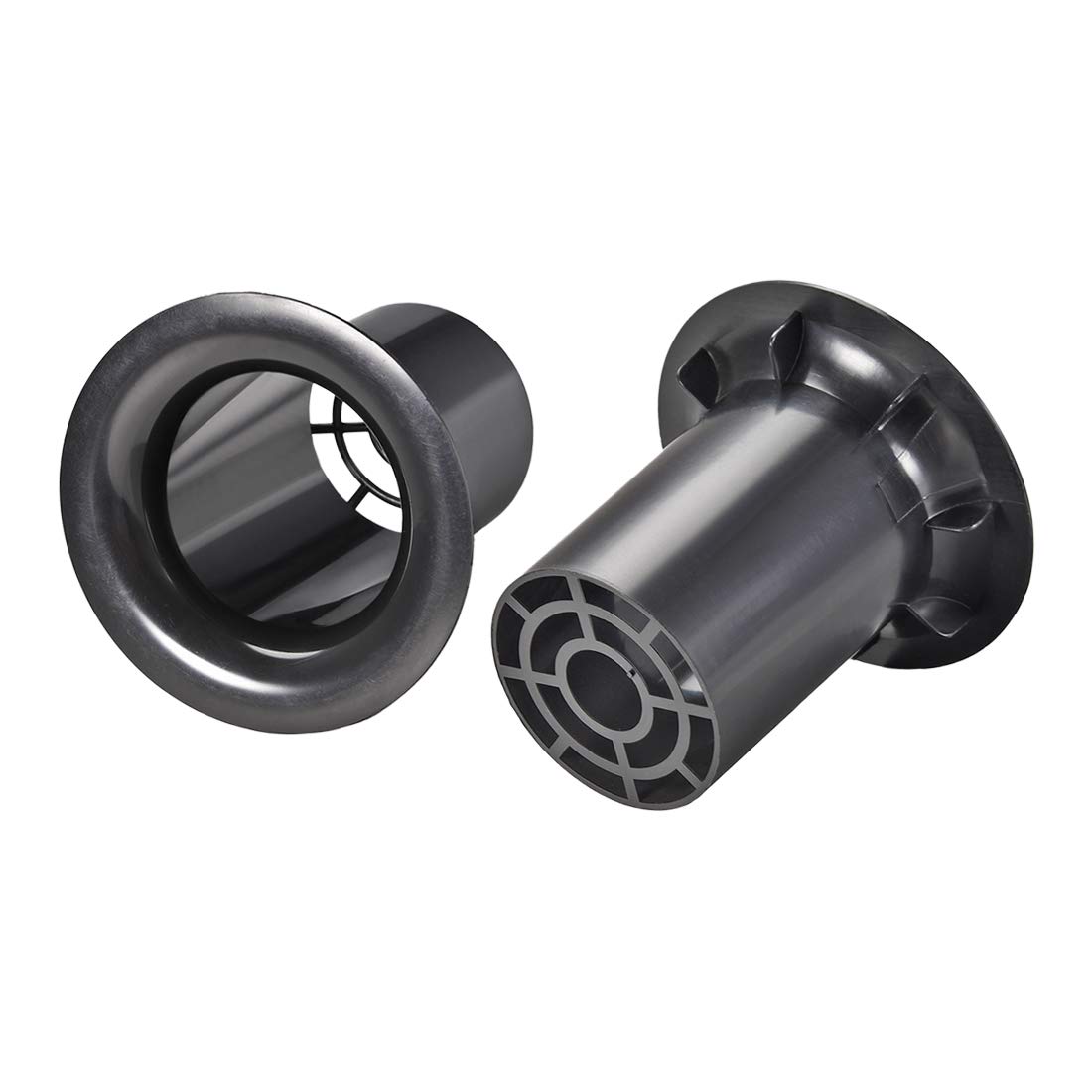uxcell 86mm x 91mm Speaker Port Tube Subwoofer Bass Reflex Tube Bass Woofer Box 2pcs