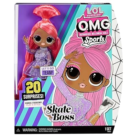 OMG Sports Fashion Doll Skate Boss with Surprises Cover