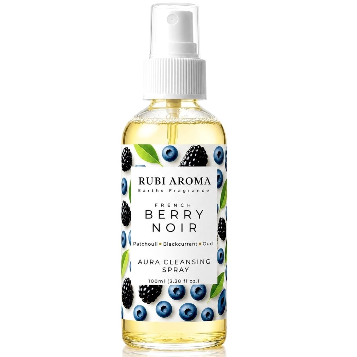 Rubi Aroma French Berry Air Freshener Spray 150ml | French-Inspired, Relaxing & Natural Dark Berry Fragrance | Made with 100% Natural Essential Oil | Long-Lasting Scent for Home, Office, Car-image-26