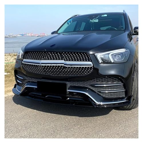 Diffuseur pare-chocs avant carbon look pour Benz GLE W167 C167