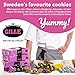 Gille Schwedische Hafertaler Havre flarn, 600 g Haferkekse, knusprig & laktosefrei, mit 23% Haferflocken, traditionelles Gebäck aus Schweden