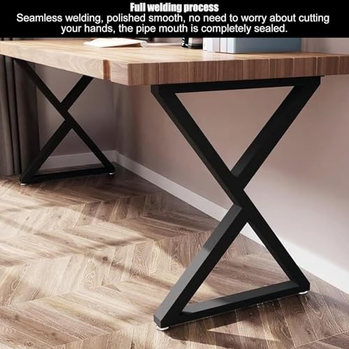 Pieds de table robustes de 71,1 cm avec support réglable pour charges lourdes - 5