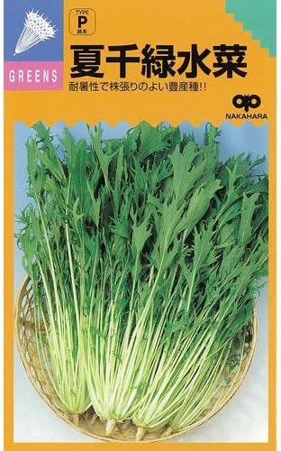 Amazon 水菜 種 夏千緑水菜 小袋 約ml 野菜