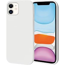 Sizkawil iPhone 11 Case Cover Silicone Shockproof Smartphone Case Cotton Candy Pack of 1 Vanilla