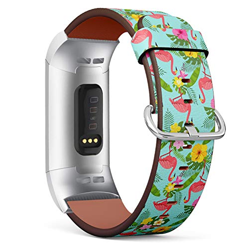 Fitbit Charge 3 & 3 SE�ɑΉ� - ���U�[���X�g�o���h�u���X���b�g�����p�A�N�Z�T���[�o���h (�A�_�v�^�[�t��) - �t���~���S�g���s�J�����[�t