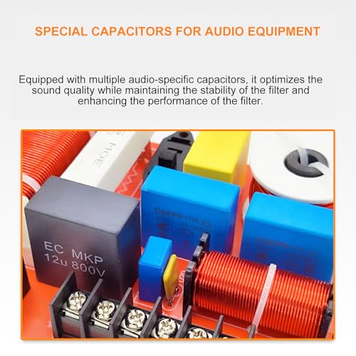 Croisement sonore robuste de 500W éliminant les soudures - 3