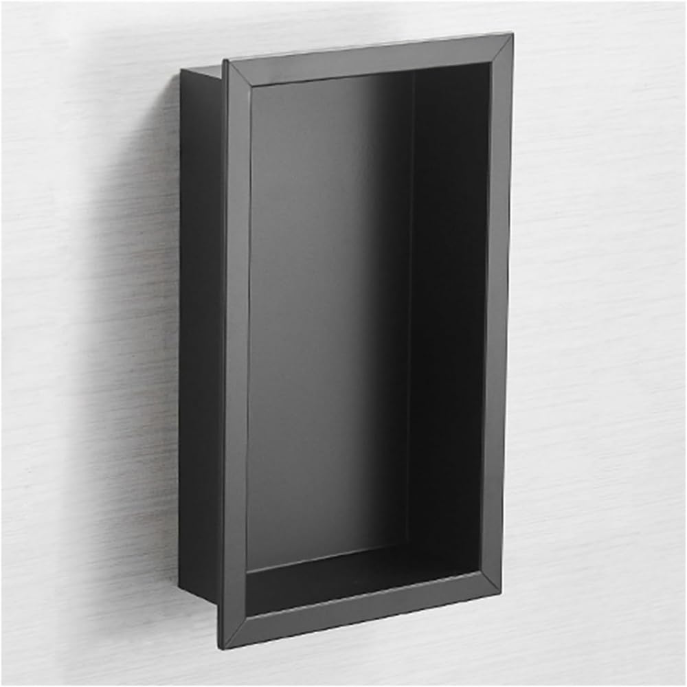 Niche de douche design pour organiser les shampoings dans le salon ou la cuisine