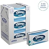 Kleenex Facial Tissue Box, 3-Ply White Tissues, Soft, Strong & Absorbent, Fragrance-Free, FSC Certified, for Office & Home Use, 12 Boxes x 72 Sheets (864 Tissues Total), Model nr. 8824 - Image 5
