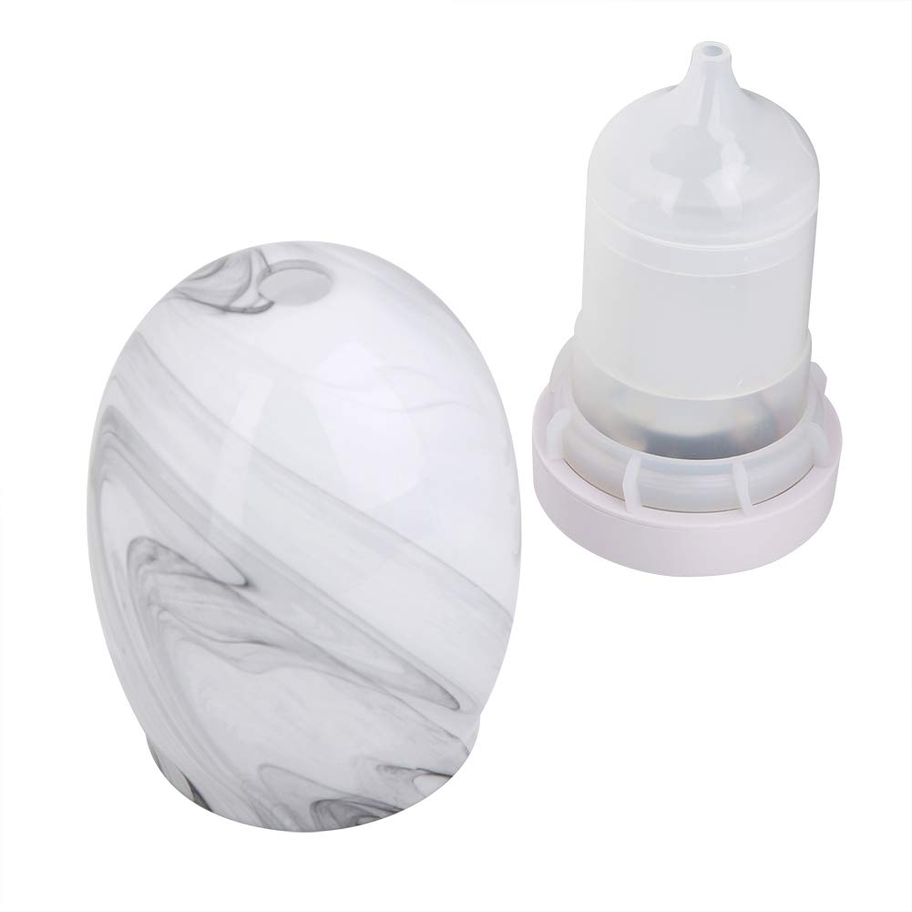 Diffusore e umidificatore di oli essenziali per aromaterapia ad ultrasuoni da 100 ml con luce notturna a LED, spegnimento automatico, funzionamento silenzioso per camera da letto