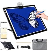 ZTVA A3 LED Tracing Light Pad - Rechargeable Diamond Art Board With Stand - View #7