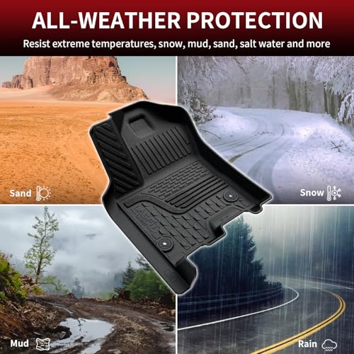 Image of LASFIT Floor Mats for RAM 1500 Quad Cab 2025 2026 2027