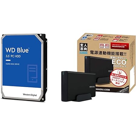 Amazon Western Digital Hdd 6tb Wd Blue Wd60ezaz Ec 玄人志向 Hddケース 3 5型対応 Usb3 0接続 Gw3 5aa Sup3 Mb ウエスタンデジタル Western Digital 内蔵ハードディスク 通販