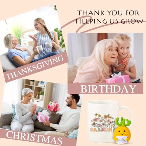 50% Off Grandma Coffee Mug Set with Knitted Doll - Image 6