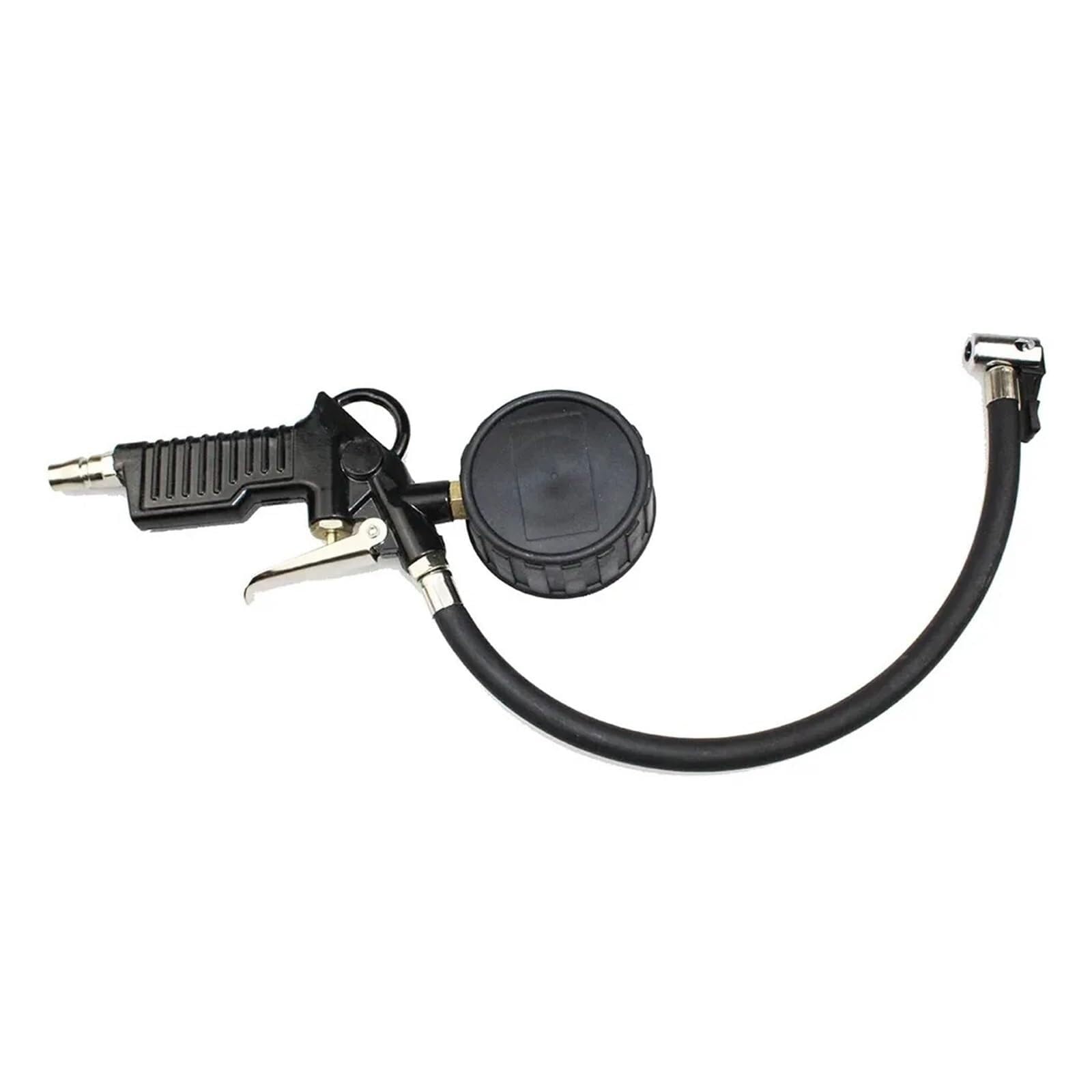 Manometro Pressione Acqua Pompa for pneumatici clip-on con linea di visualizzazione del manometro gonfiaggio della pressione dell'aria digitale for for auto for motocicletta
