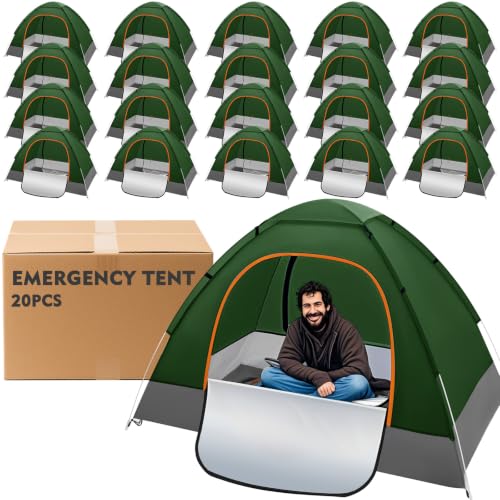 Carpa para Camping Wowangce Modelo HMY0684 para 2 Personas Verde miniatura 1