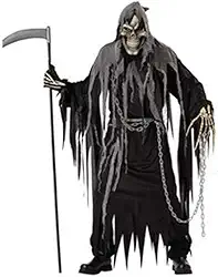Fantasia masculina de fantasia de zumbi para adultos e Halloween, fantasia de terror