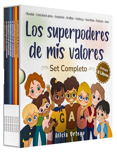 Los Superpoderes de Mis Valores Juego de 8 Libros (Libros 1-8: Bo...