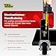 TAILWHIP Finger Scooter aus Metall, Mini Roller Spielzeug für Tricks, Fördert die Handmotorik, Kompatibel mit Finger Tech Deck Skateboard, Skatepark, Finger Bike BMX, Black