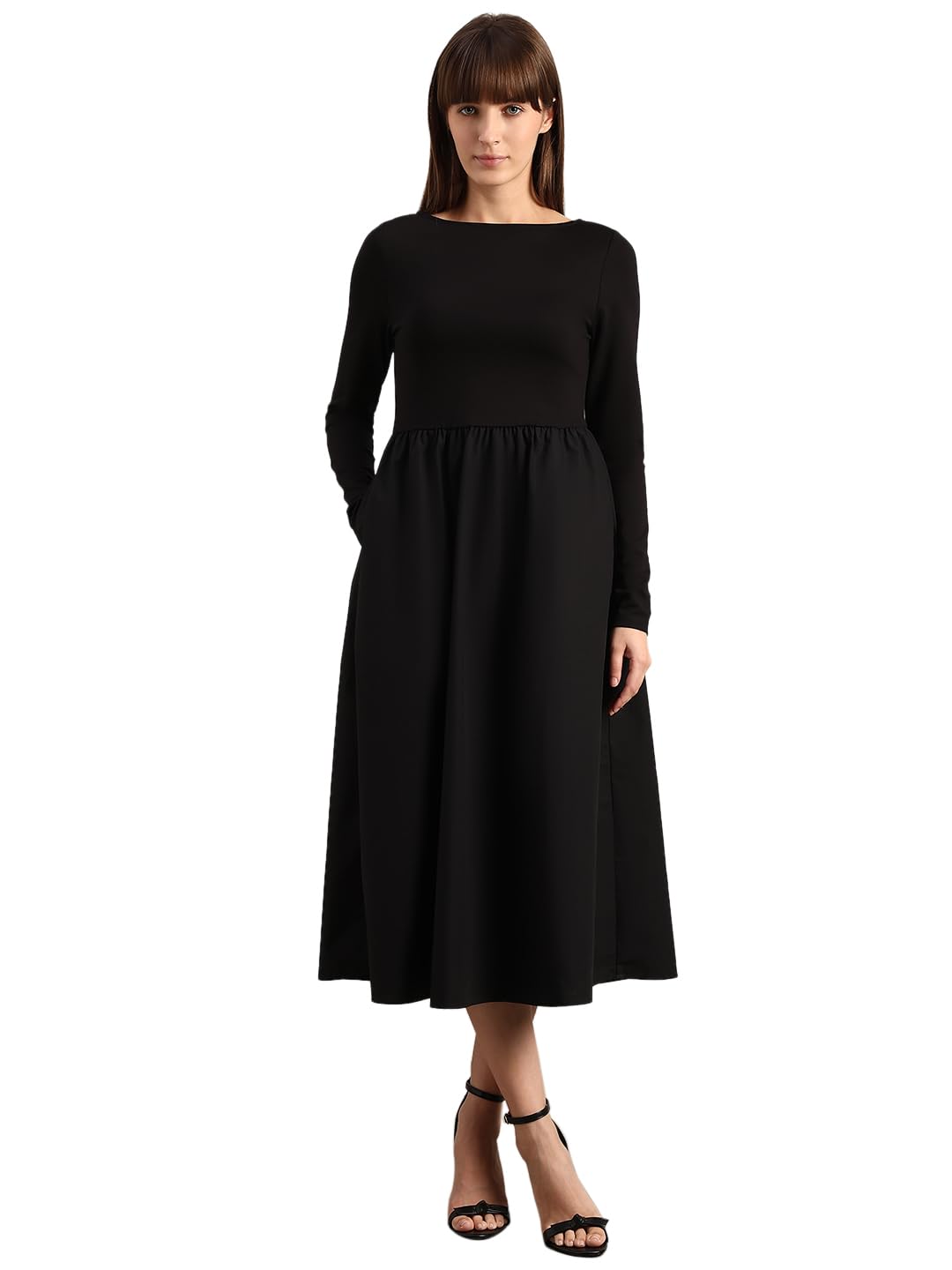 vero moda Midi Fit and Flare Dress for Women-picture-36