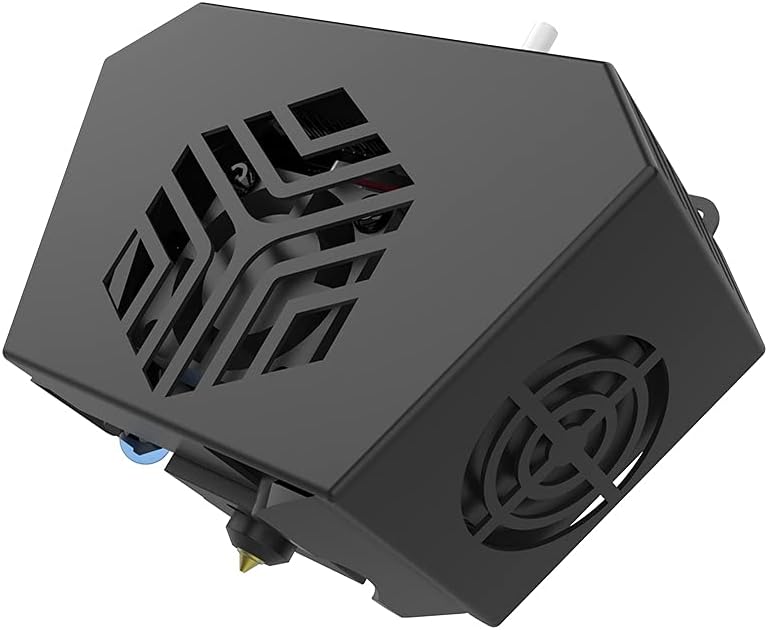 Original Creality CR6 SE Hotend Extruder Full Kit Assembled for CR-6 SE CR6 MAX 3D Printer w/Auto Leveling, Back Support Bracket, Heater, Thermistor, Cooling System