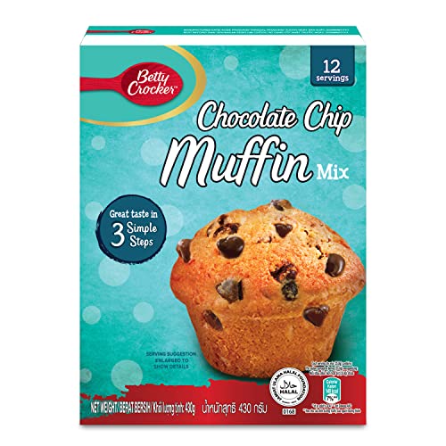 Betty Crocker Muffin Mix Chocolate Chip 430g