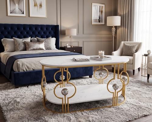 Image of Coffee Table (Ball White Gold)