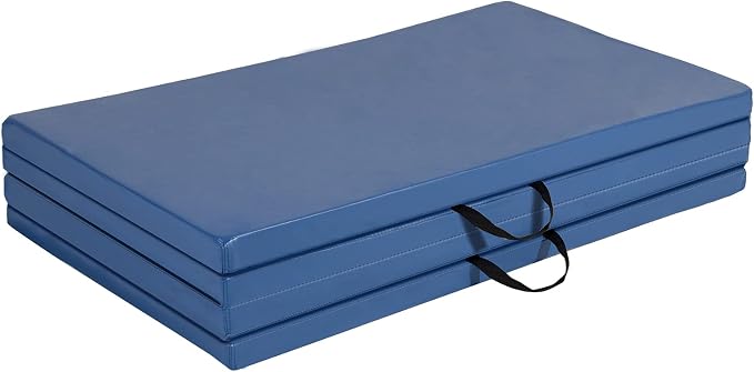 Polar Aurora Colchoneta Plegable Gimnasia 4x8 pies 2 pulg miniatura 2