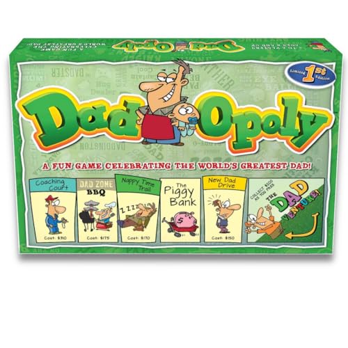 DadOpoly – Juego de Mesa Familiar Divertido para Padres y Niños miniatura 1