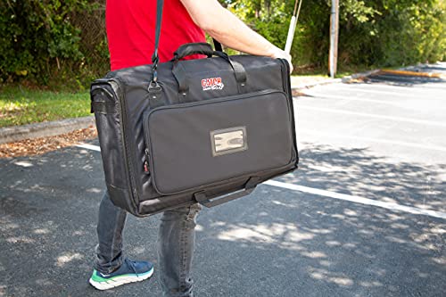 Gator-Cases-Padded-Nylon-Dual-Carry-Tote-Bag-for-Transporting-2-LCD-Screens-Monitors-and-TVs-Between-19-24-G-LCD-TOTE-SMX2-27-32-Screens-27-32-Screens-Clear